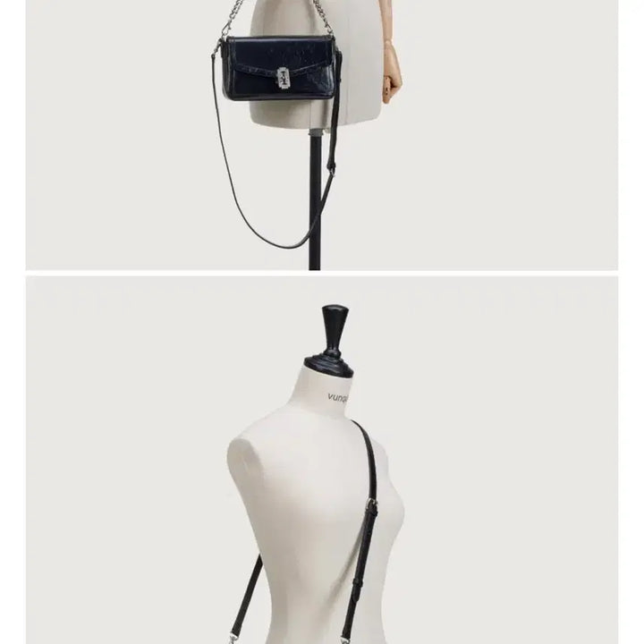 [BUNJANG] Vunque Okkam Deux Square Mini Crossbody Bag / 분크 오캄 두 스퀘어 미니 크로스백 가방