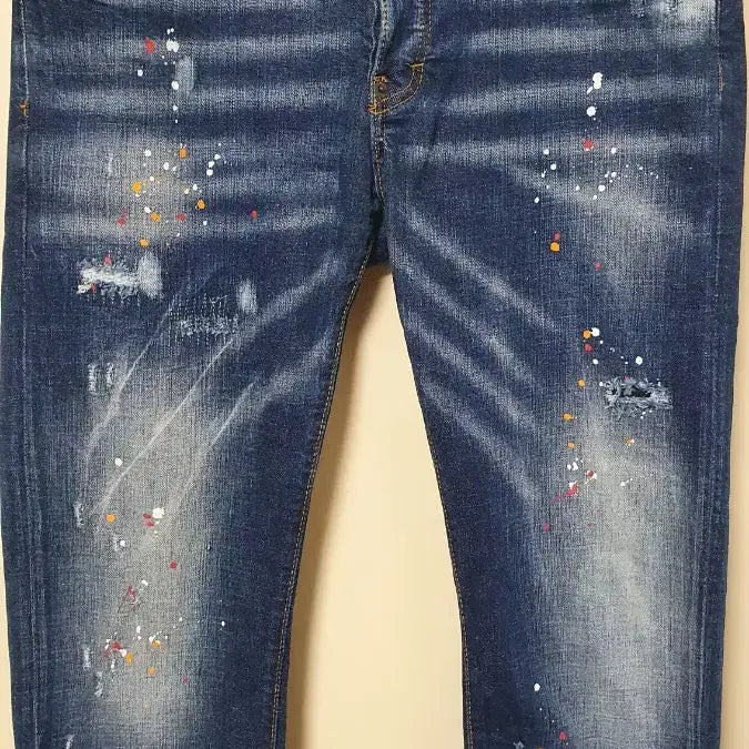 [BUNJANG] DSQUARED2 Splatter Denim Jeans / DSQUARED2 스플래터 데님 청바지