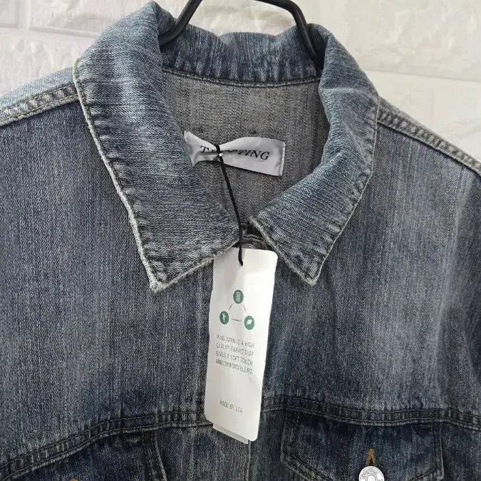 [BUNJANG] Tempting Rain Denim Jacket / 템팅 레인 데님 자켓