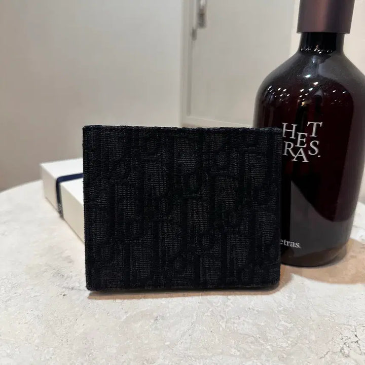 [BUNJANG] Dior Oblique Black Wallet / 디올 오블리크 반지갑 블랙