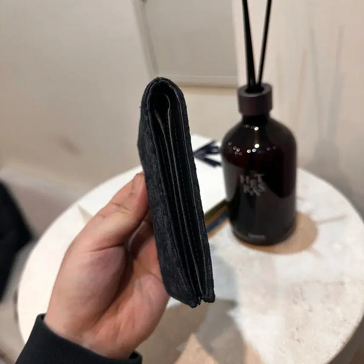 [BUNJANG] Dior Oblique Black Wallet / 디올 오블리크 반지갑 블랙