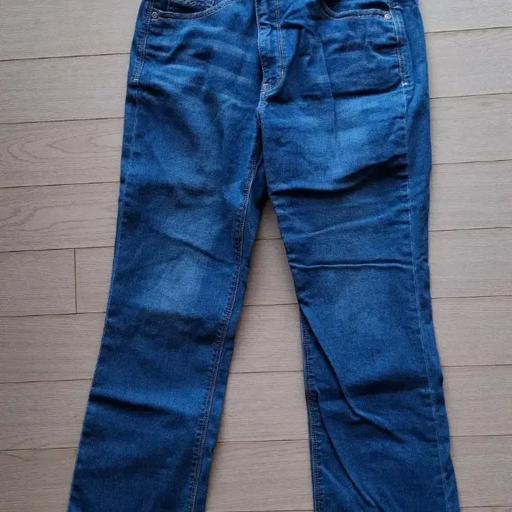 [BUNJANG] Blue Denim Bootcut Jeans / 청바지 데님 블루진