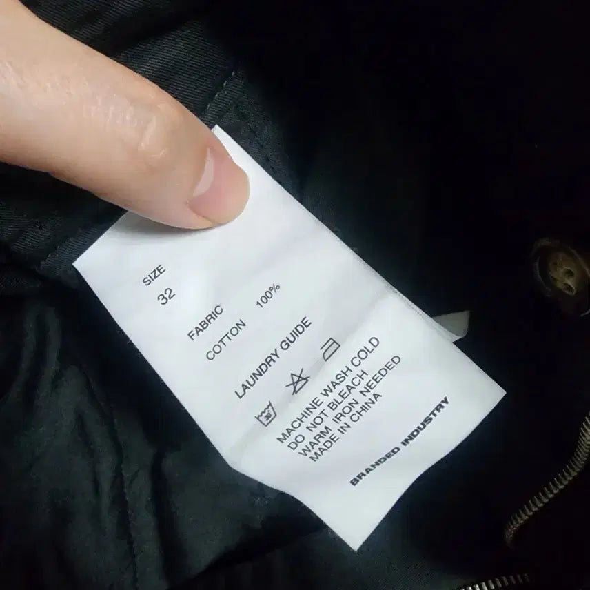 [BUNJANG] Branded Weekend Chino Pants Black 32 / 브랜디드 위캔드 치노 팬츠 블랙 32