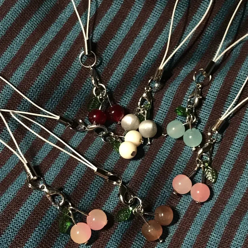 [BUNJANG] Mini Cherry Keychain / 미니 앵두 키링