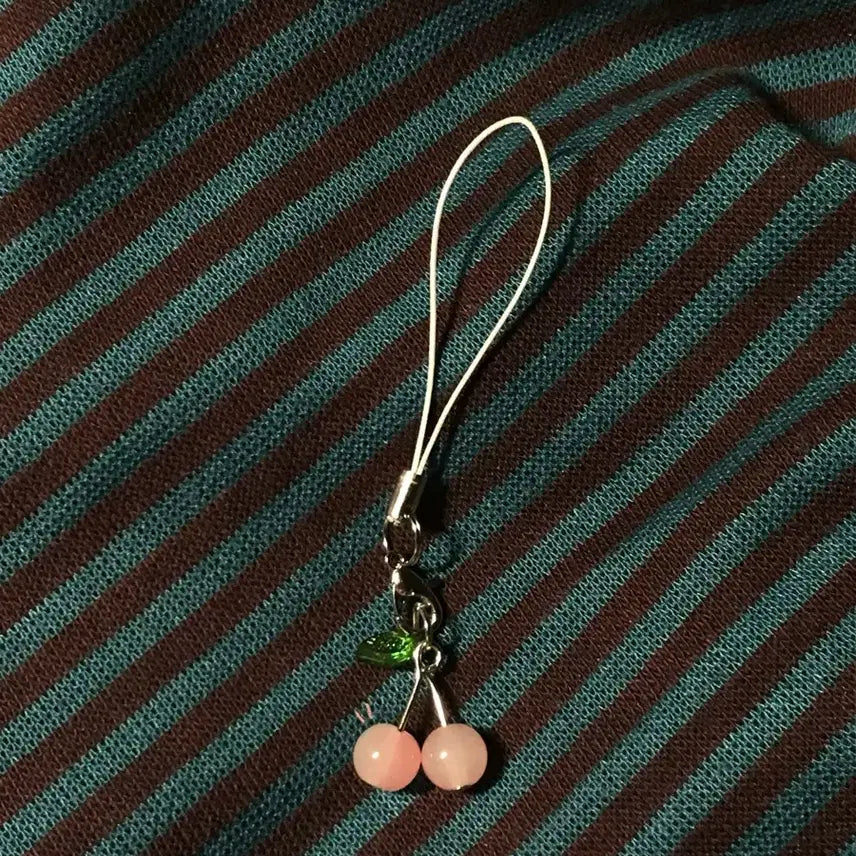 [BUNJANG] Mini Cherry Keychain / 미니 앵두 키링