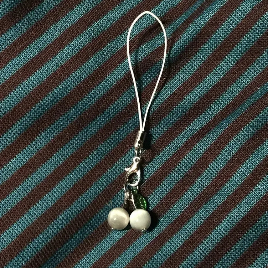 [BUNJANG] Mini Cherry Keychain / 미니 앵두 키링