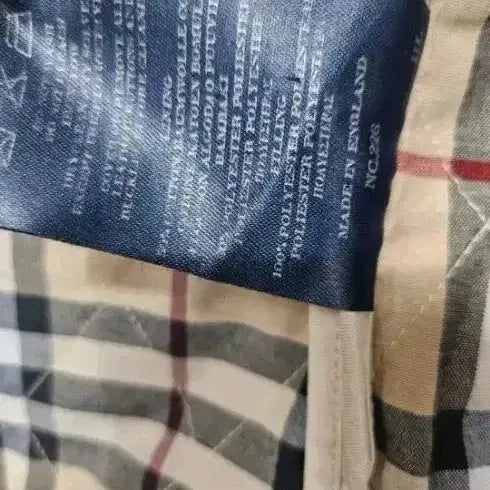 [BUNJANG] Burberry London Quilted Long Coat Ivory / 버버리 퀼팅 롱 버버리 런던 정품 퀼팅 롱 코트  아이보리
