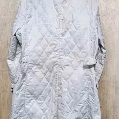 [BUNJANG] Burberry London Quilted Long Coat Ivory / 버버리 퀼팅 롱 버버리 런던 정품 퀼팅 롱 코트  아이보리