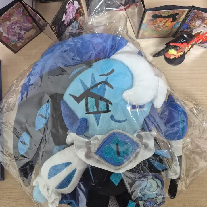 [BUNJANG] Cookie Run Shadow Milk Cookie Plush Doll / 쉐도우밀크쿠키 인형