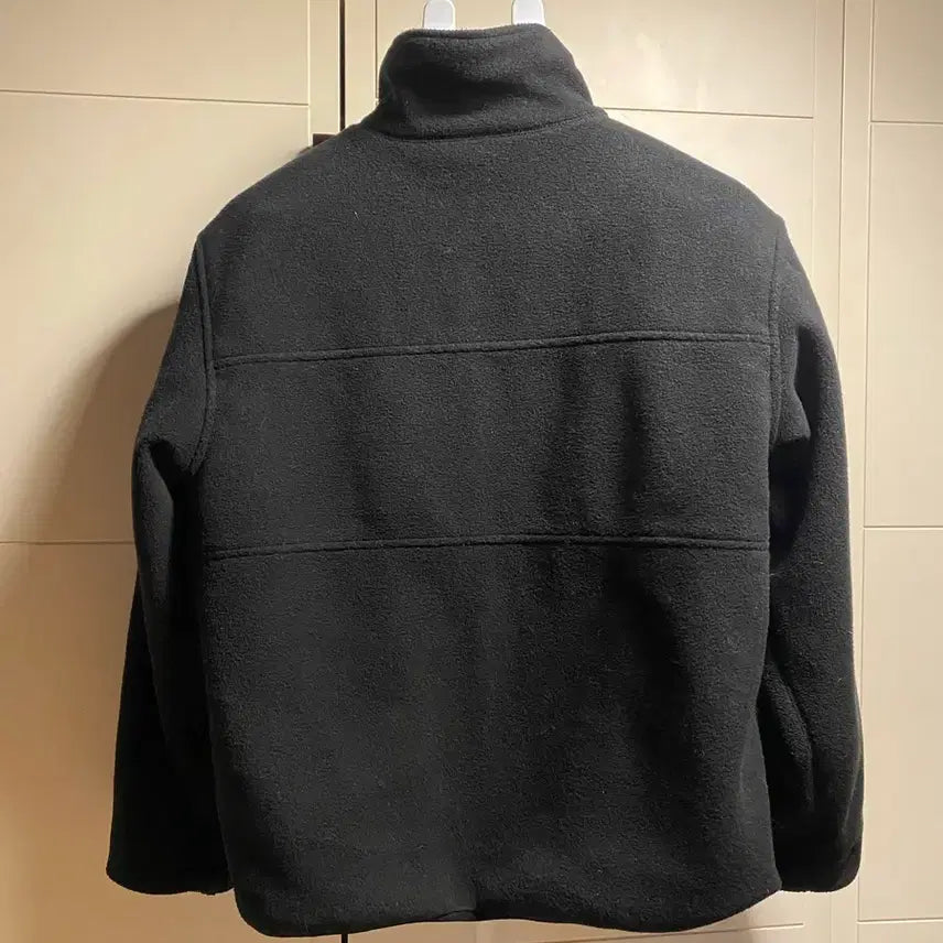 [BUNJANG] Brownbreath Reversible Black Fleece Zip-up Jacket / 브라운브레스  양면 블랙 플리스 집업자켓