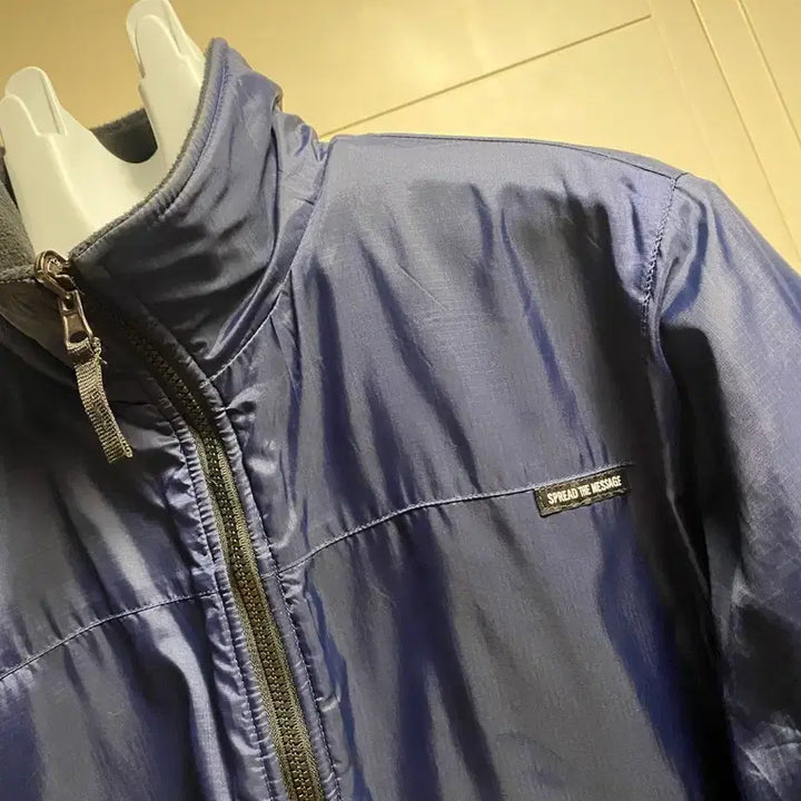 [BUNJANG] Brownbreath Reversible Black Fleece Zip-up Jacket / 브라운브레스  양면 블랙 플리스 집업자켓