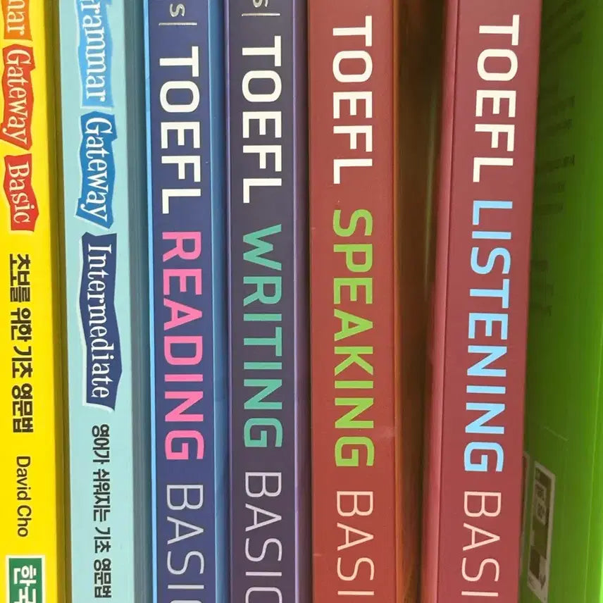 [BUNJANG] Hackers TOEFL Series & Grammar Gateway Books / 해커스 토플 책 판매 [개정 전]