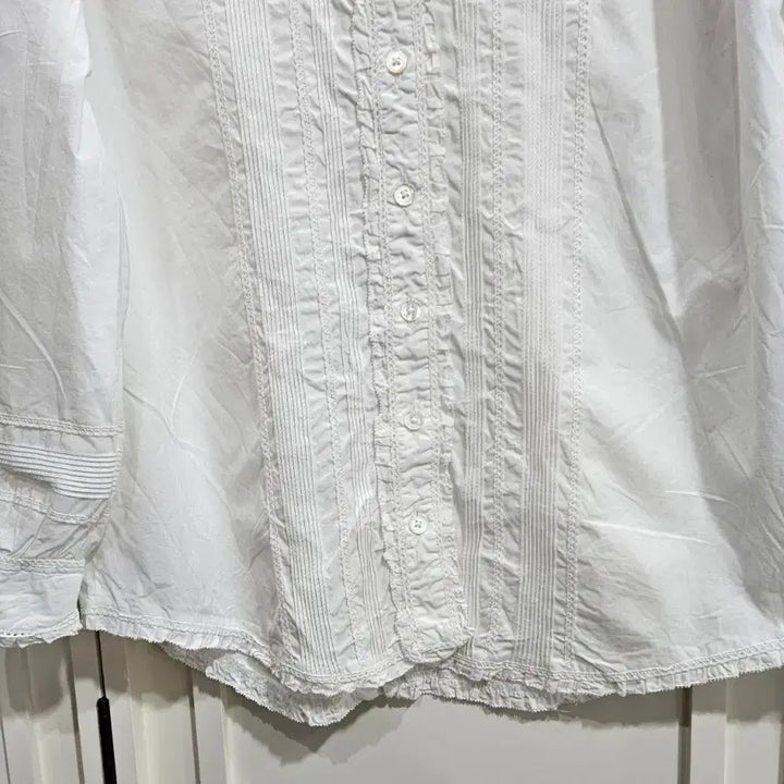 [SOLD OUT] Pink House(핑크하우스) 코튼 프릴 블라우스