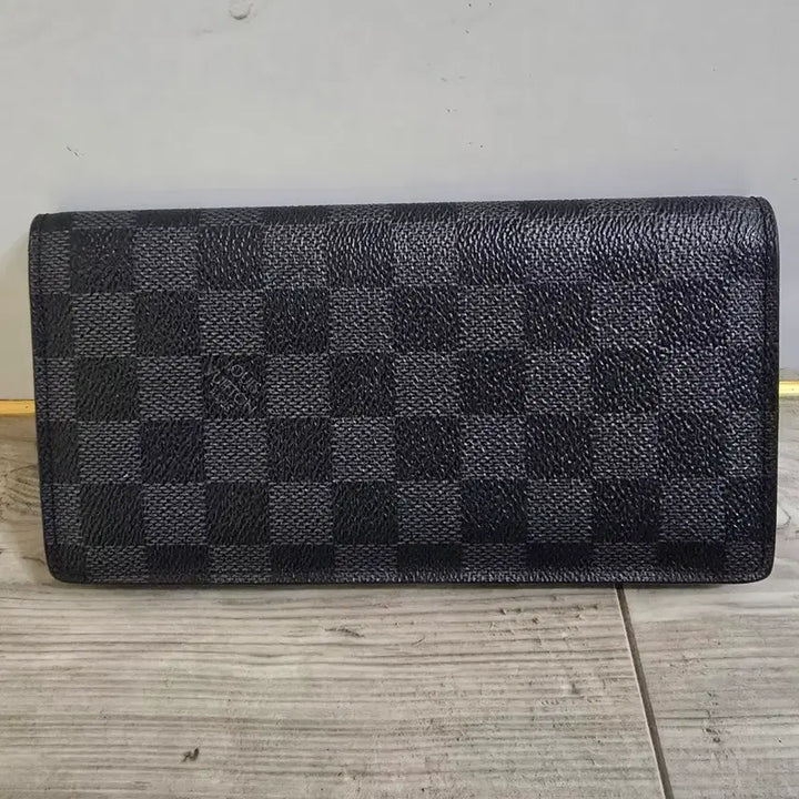 [BUNJANG] Louis Vuitton Damier Graphite Brazza Wallet / [S급]루이비통 다미에 남성 장지갑