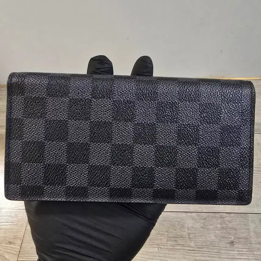 [BUNJANG] Louis Vuitton Damier Graphite Brazza Wallet / [S급]루이비통 다미에 남성 장지갑