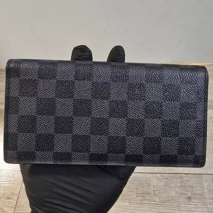 [BUNJANG] Louis Vuitton Damier Graphite Brazza Wallet / [S급]루이비통 다미에 남성 장지갑