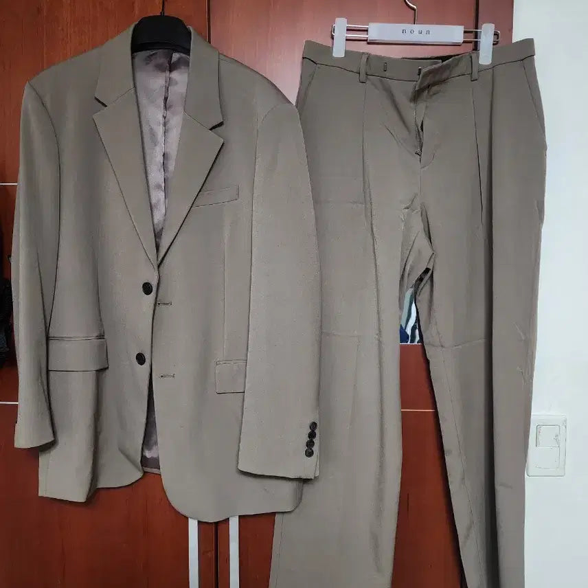 [BUNJANG] Musinsa Standard Dusty Beige Setup / 무신사 스탠다드 더스티 베이지 셋업