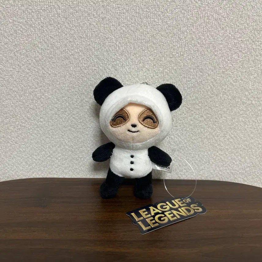 [BUNJANG] League of Legends Panda Teemo Keyring / 리그오브레전드 판다 티모 키링 인형 뽑기