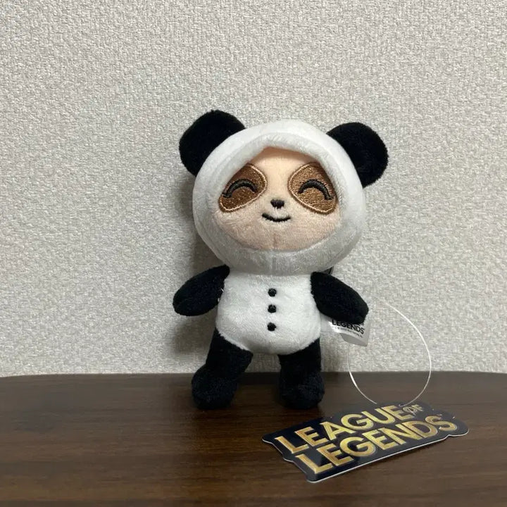 [BUNJANG] League of Legends Panda Teemo Keyring / 리그오브레전드 판다 티모 키링 인형 뽑기