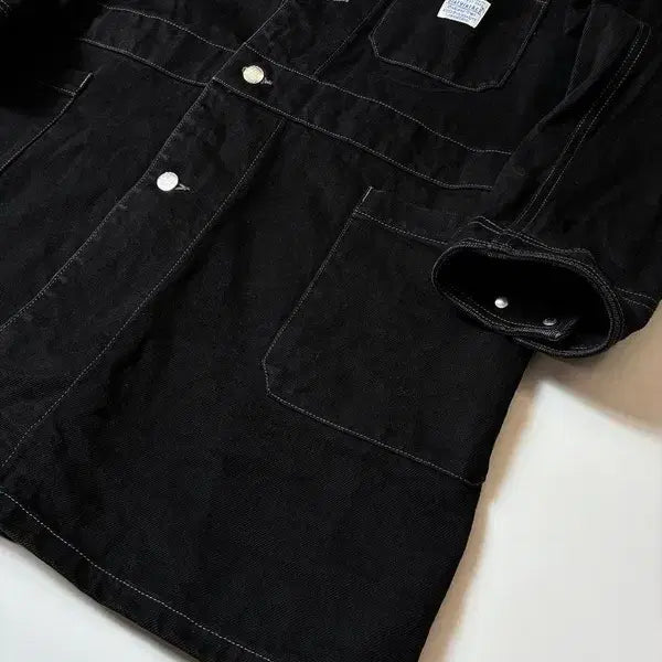 [BUNJANG] DIAPVINE Heavy Cotton Denim Single Coat / 디아프바인 헤비코튼 데님 싱글 코트 PN8078