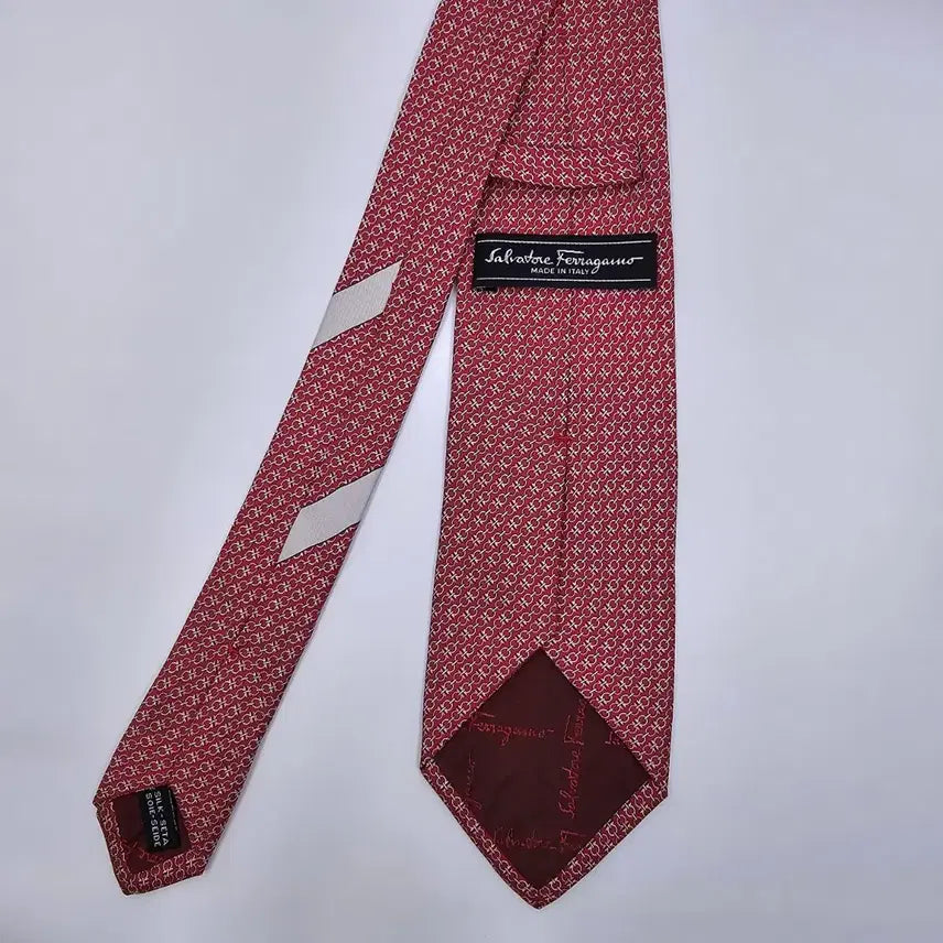 [BUNJANG] Ferragamo Silk Necktie / 페라가모 넥타이