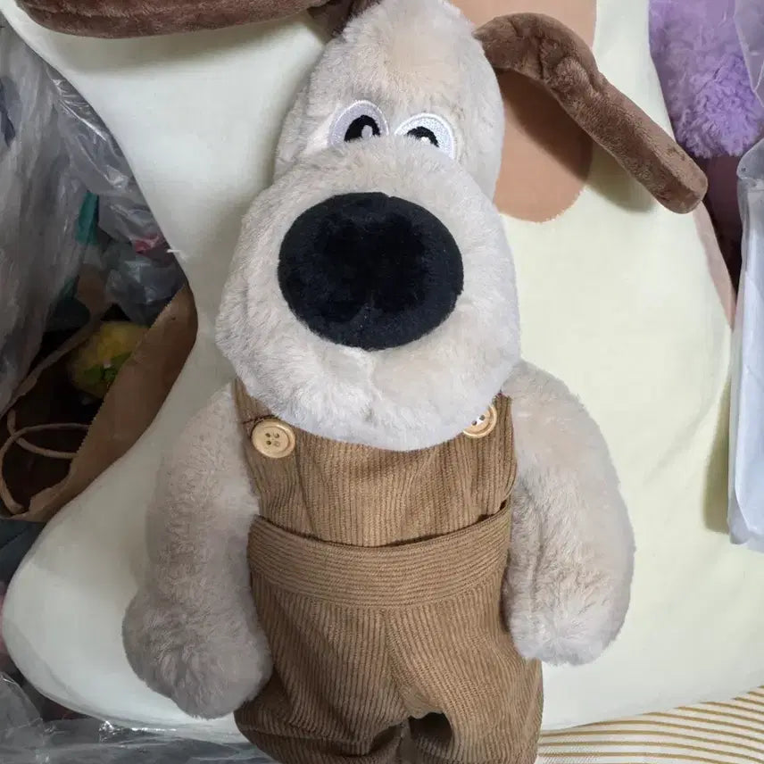 [BUNJANG] Wallace and Gromit Gromit Plush Doll / 월레스와 그로밋 인형