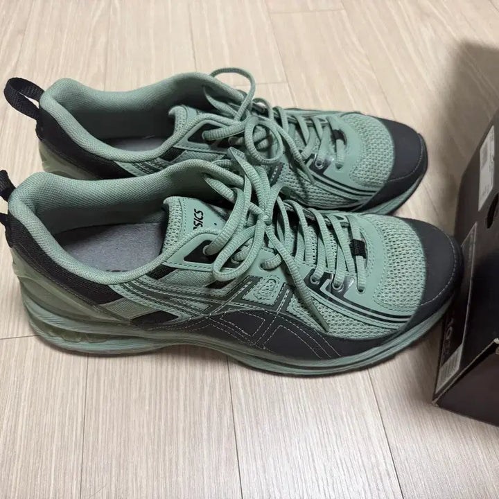 [BUNJANG] Asics Kiko Gel-Burz Mint Sneakers / [280] 아식스 키코 젤버즈 민트(슬레이트 그레이)