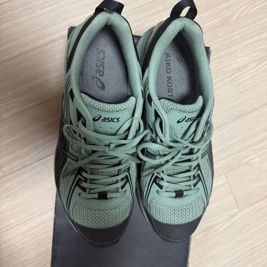[BUNJANG] Asics Kiko Gel-Burz Mint Sneakers / [280] 아식스 키코 젤버즈 민트(슬레이트 그레이)