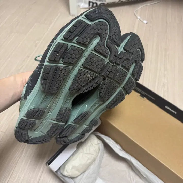 [BUNJANG] Asics Kiko Gel-Burz Mint Sneakers / [280] 아식스 키코 젤버즈 민트(슬레이트 그레이)