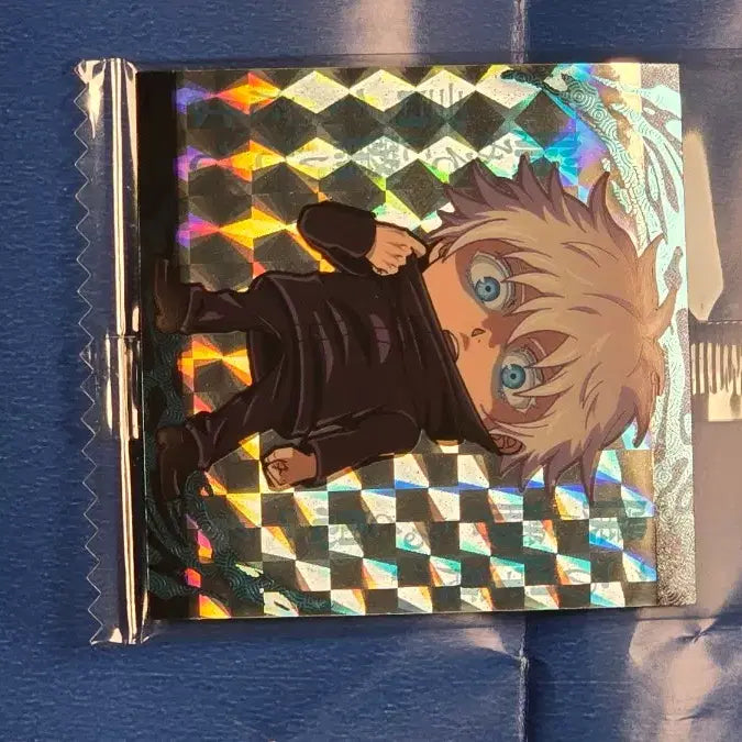 [BUNJANG] Jujutsu Kaisen Gojo Satoru Wafer Seal Sticker / 주술회전 고죠 사토루 웨하스 씰 스티커