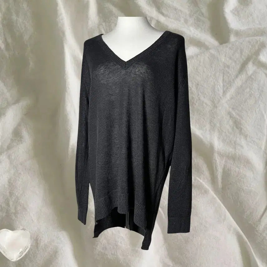 [BUNJANG] Cos Linen Sheer Long Sleeve / Cos . 린넨 시스루 롱슬리브