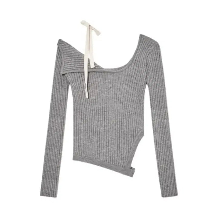 [BUNJANG] Glowny Aisa Knit Gray / 글로니 아이사 니트 그레이