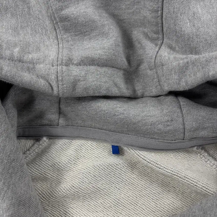 [BUNJANG] Ader Error Og Tab Logo Hoodie Gray / 아더에러 Og Tab 로고 후드티 그레이