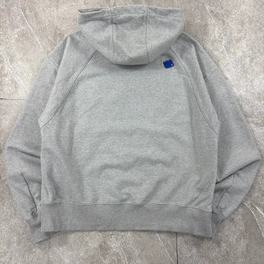 [BUNJANG] Ader Error Og Tab Logo Hoodie Gray / 아더에러 Og Tab 로고 후드티 그레이