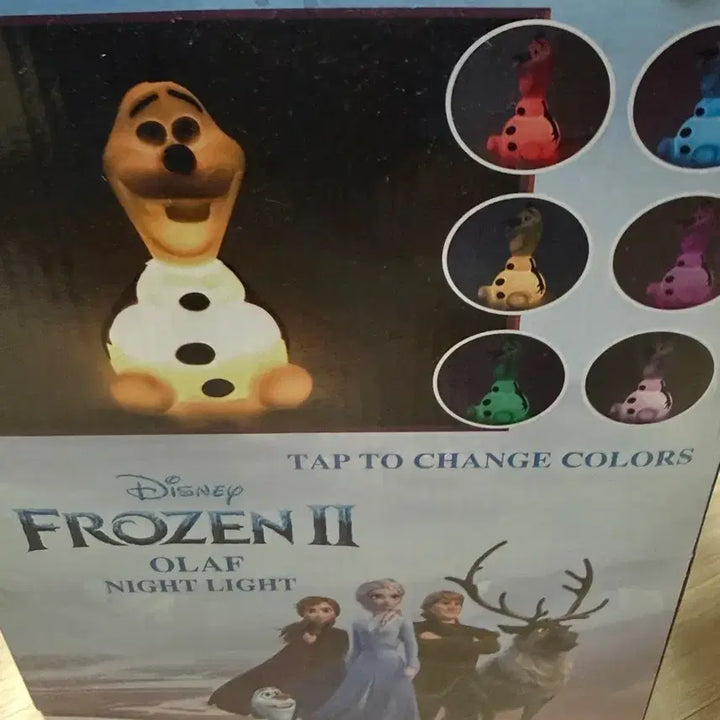 [BUNJANG] Disney Olaf Figure Lamp / 겨울왕국 올라프 피규어 램프