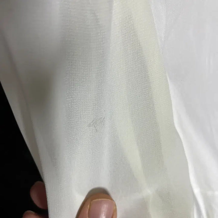 [BUNJANG] Max Mara Layered Sheer Blouse / Max Mara . 레이어 시스루 블라우스