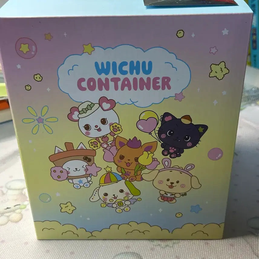 [BUNJANG] NCT WISH Ever Wish WIZ U Popcorn Container Bundle Set Sakuya Photocard and Screen Cleaner / 엔시티위시 에버위시 위츄 팝콘통 컨테이너 원가이하 사쿠야 포카 버블냥