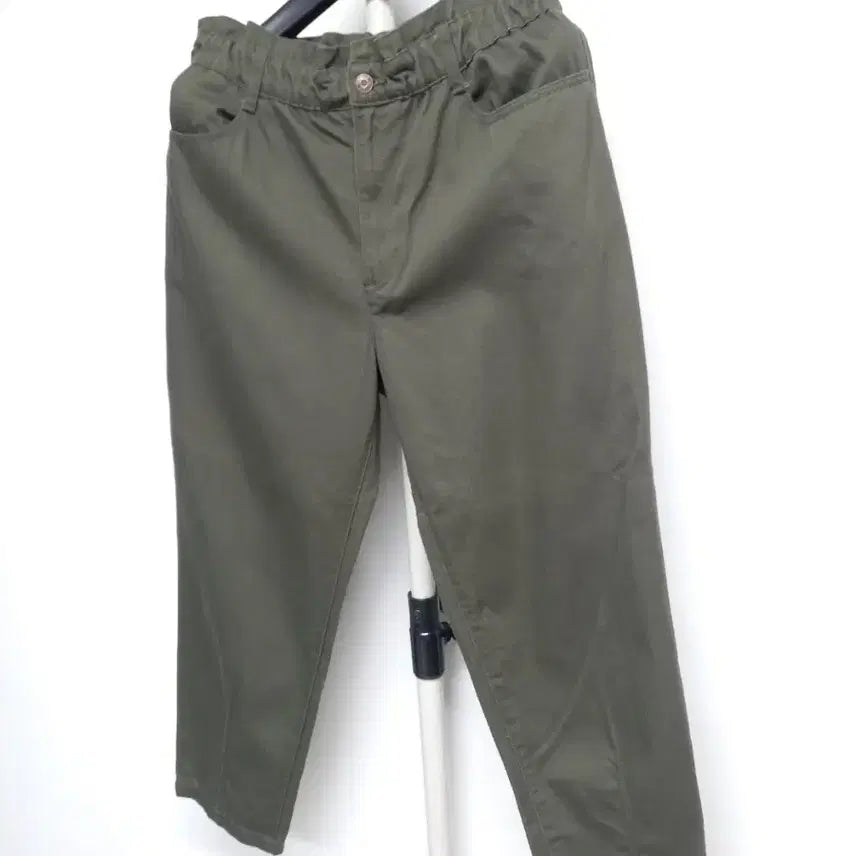 [BUNJANG] Galleria Khaki Sweatpants XL / 새 갤러리아 춘추 카키 스웻팬츠 빅싸이즈 88