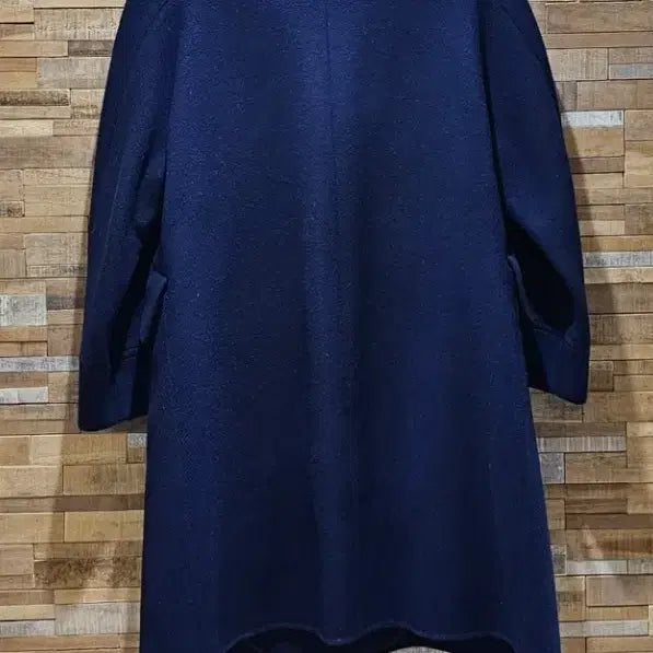[BUNJANG] Time Cashmere Wool Women's Coat Navy (55) / 타임 핸드메이드 울  캐시미어 여성코트 네이비82(55)