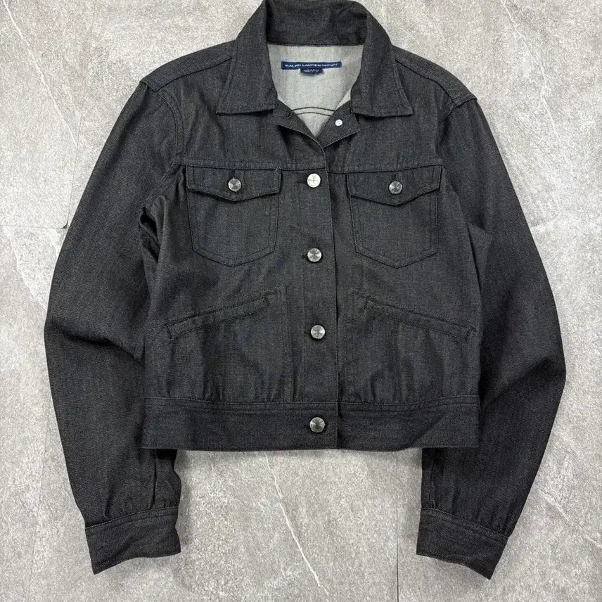 [BUNJANG] Ralph Lauren Denim Jacket / 랄프로렌 데님 자켓 블랙
