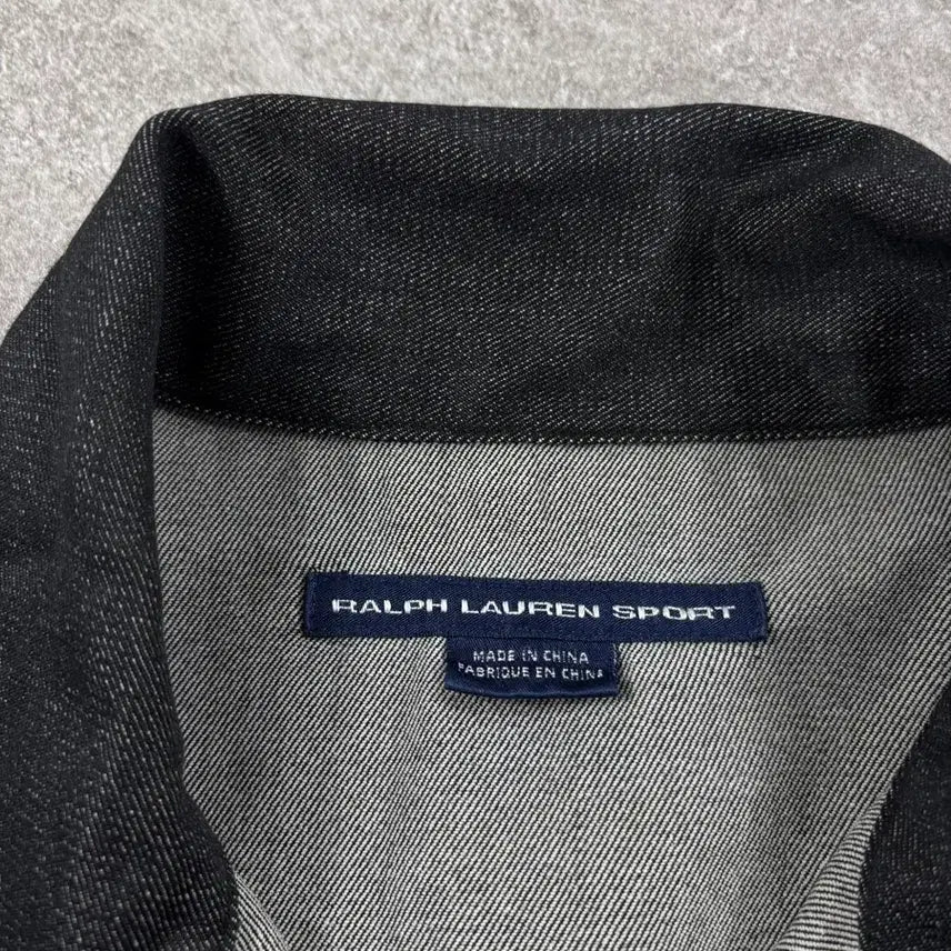 [BUNJANG] Ralph Lauren Denim Jacket / 랄프로렌 데님 자켓 블랙