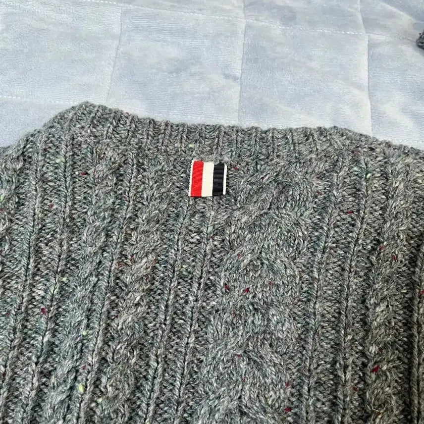 [BUNJANG] Thom Browne Aran Cable Knit Sweater / 톰브라운 아란 케이블 니트
