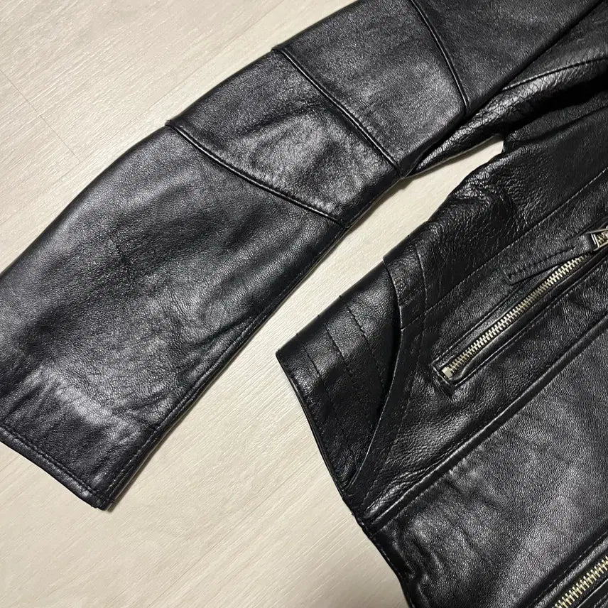 [BUNJANG] ROBO High-Neck Lambskin Jacket / ROBO . 하이넥 램스킨 자켓