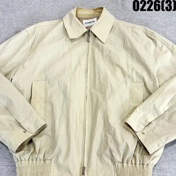 [BUNJANG] LOAFER Bomber Jacket Beige / LOAFER 봄버 자켓 베이지 0226(3)