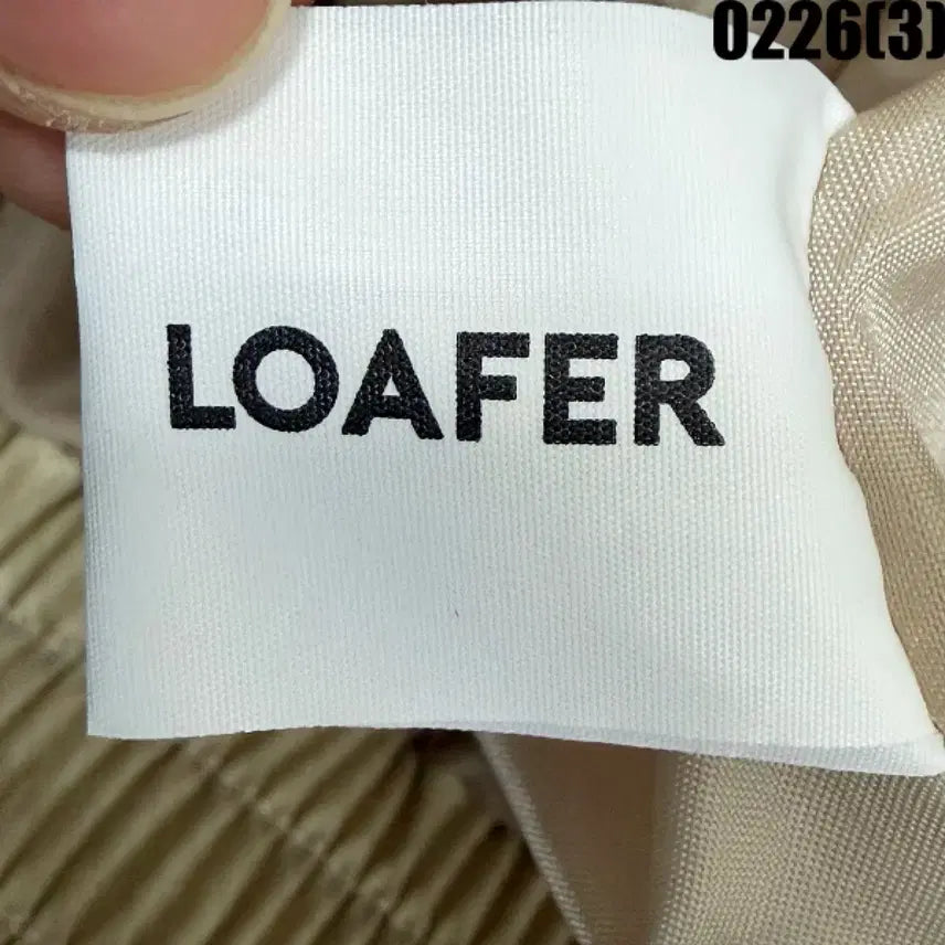 [BUNJANG] LOAFER Bomber Jacket Beige / LOAFER 봄버 자켓 베이지 0226(3)