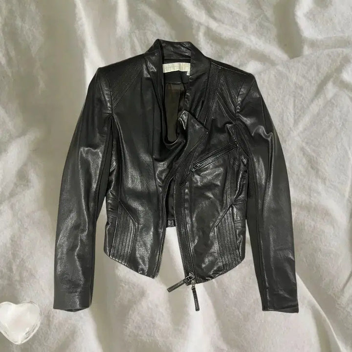 [BUNJANG] OBZEE Drape Lambskin Jacket / OBZEE . 드레이프 램스킨 자켓