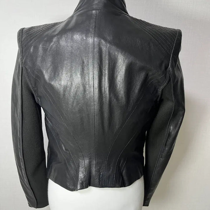 [BUNJANG] OBZEE Drape Lambskin Jacket / OBZEE . 드레이프 램스킨 자켓