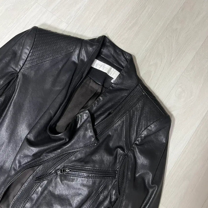 [BUNJANG] OBZEE Drape Lambskin Jacket / OBZEE . 드레이프 램스킨 자켓