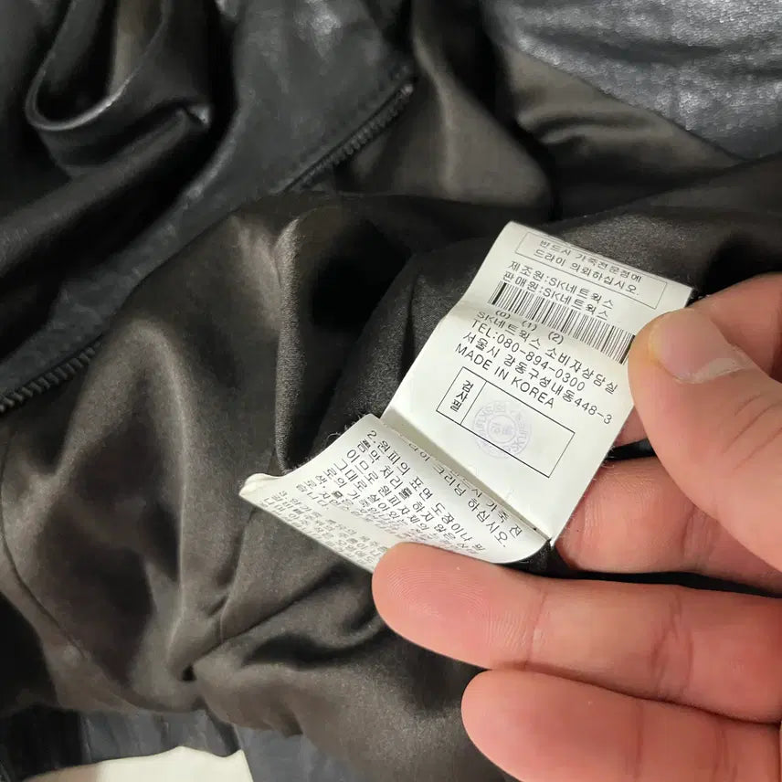 [BUNJANG] OBZEE Drape Lambskin Jacket / OBZEE . 드레이프 램스킨 자켓