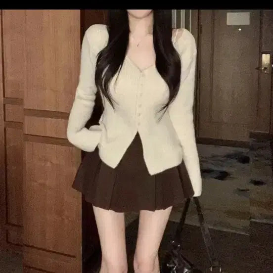 [BUNJANG] Wool Knit Cardigan / 울 니트 가디건